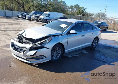 2015 Hyundai Sonata Se из США, поврежденный, VIN 5NPE24AF4FH18856